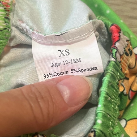 Boutique Peace, Love, Gingerbread Bell Bottom Pants - XS(12/18mos) - Picture 5 of 5